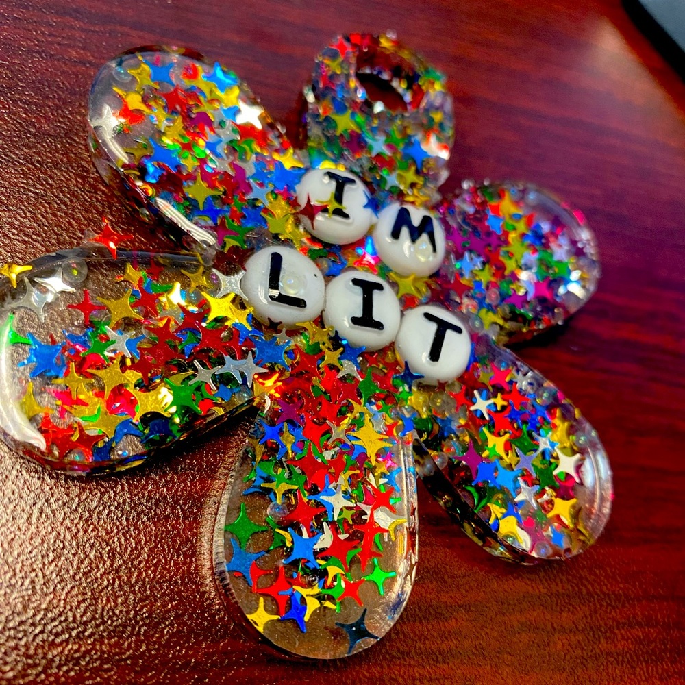 Cup topper Xmas 30 oz, resin